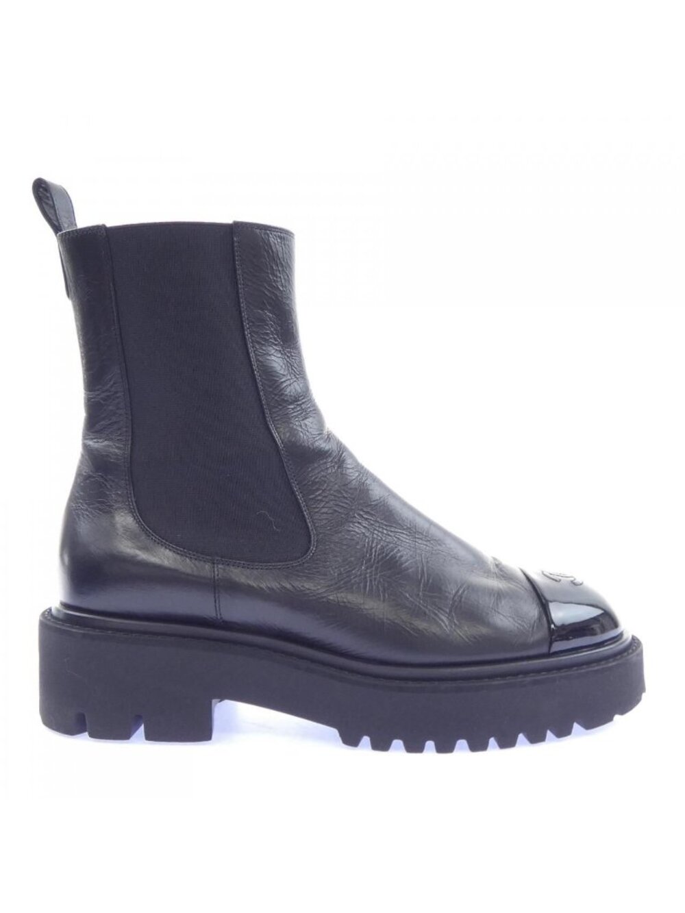 Chanel Ankle Boots Black